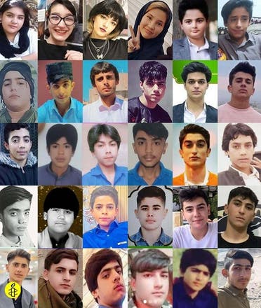 أطفال إيران قتلى الاحتجاجات