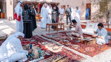 The exhibition ‘Dagger Craftsmanship in the UAE – A Craft of Authenticity and Creativity,’ the exhibition opened at the Sharjah Heritage Museum on Tuesday and will be open till May 24 next year. (Supplied)