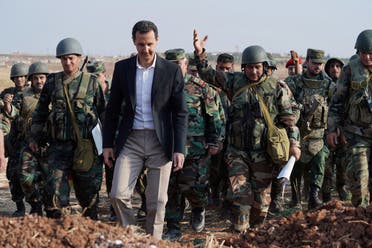 بشار الأسد في إدلب في 2019 (أرشيفية)