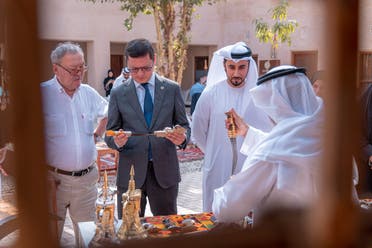 THe exhibition ‘Dagger Craftsmanship in the UAE – A Craft of Authenticity and Creativity.’ (Supplied)