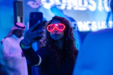 MDLBEAST installs Rave in a billboard in Riyadh ahead of XP Music Futures and SOUNSTORM mega-festival. (Supplied)