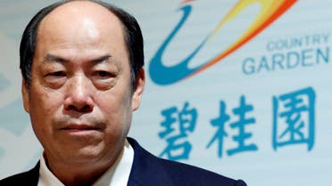 Country Garden Holdings Chairman and Executive Director Yeung Kwok-keung attends a news conference announcing the company's annual results in Hong Kong, China. (File photo: Reuters)