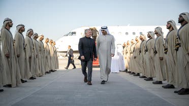 UAE President Sheikh Mohamed bin Zayed and Jordanian King Sheikh Abdullah II meet in Abu Dhabi. (WAM)
