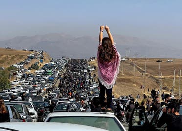 من تظاهرات إيران (أرشيفية من فرانس برس)