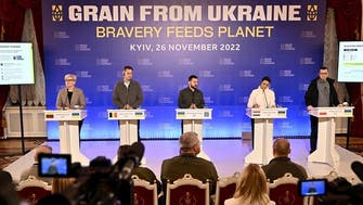 Ukraine’s Zelenskyy promotes grain plan for vulnerable on famine memorial day