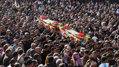 آلاف الأكراد يتظاهرون تنديداً بالهجمات التركية في شمال سوريا