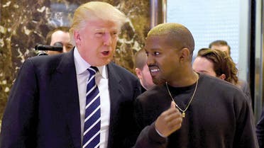 Trump with rapper Kanye