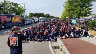 South Korea government plans to hold first talks with striking truckers