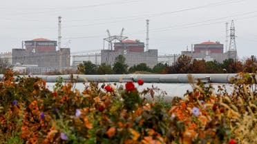 A view shows the Zaporizhzhia Nuclear Power Plant in the course of Russia-Ukraine conflict outside the city of Enerhodar in the Zaporizhzhia region, Russian-controlled Ukraine, November 24, 2022. (Reuters)