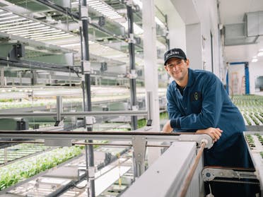 Irving Fain CEO and Founder of US-based vertical farm developer, Bowery Farming. (Supplied)