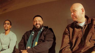 DJ Khaled makes a surprise appearance at XP Music Futures conference in Riyadh, Saudi Arabia. (Instagram)