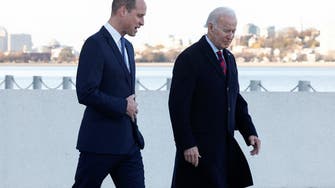 Prince William meets President Biden in Boston to discuss climate change