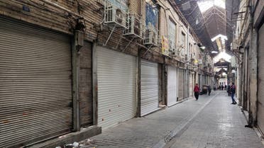 Shops are closed following the recent riots and the call of protesters to close the markets, in Tehran. (File photo: Reuters)