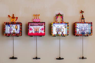 Anant Joshi Happy New Year 2013. (Collection of Kiran Nadar Museum of Art, New Delhi. Courtesy of the artist)