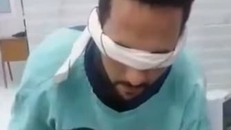 فيديو صادم.. ممرض معصوب العينين يركب كانيولا لرضيع
