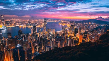 Aerial view of Hong Kong. (Unsplash, Simon Zhu)