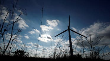  A general view of a wind turbine at Westmill Wind Farm & Solar Park, which is owned by the community and supports local renewable energy, at Watchfield, near Swindon, Britain, September 24, 2021. (File Photo: Reuters)