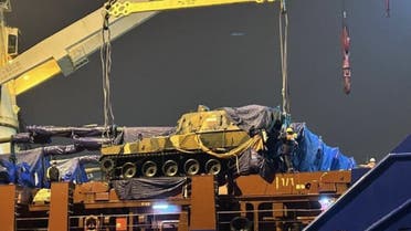 Poland received the first shipment of tanks and howitzers that it bought from South Korea as part of a drive to boost its defenses. (Twitter)