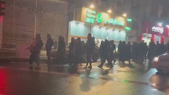 تداوم اعتراضات شبانه در شهرهای ایران