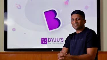 In this photo taken on January 10, 2019, Byju Raveendran, founder of Byju's, the Bangalore-based educational technology start-up, poses at the company's premises in Bangalore. (File photo: AFP)