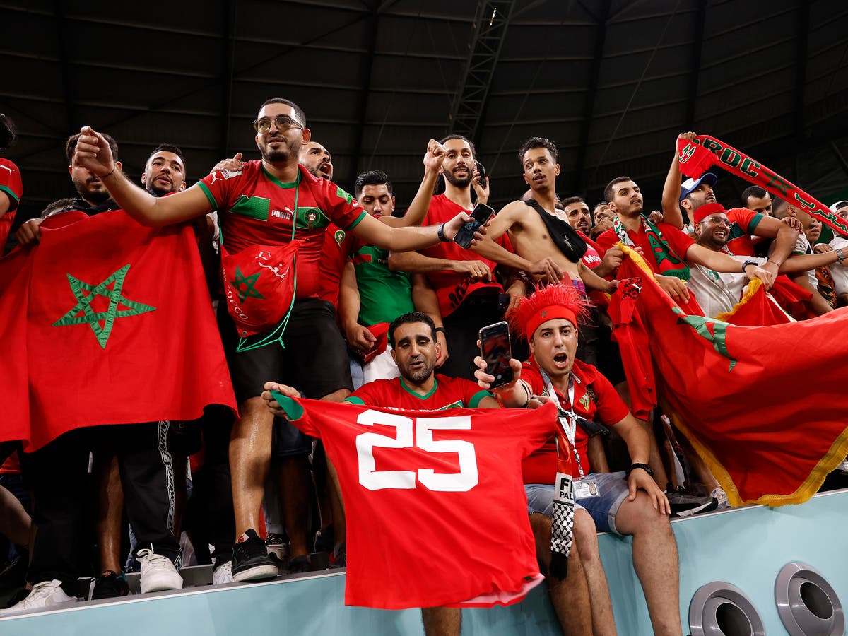 World Cup 2022: Morocco celebrates victory over Spain with