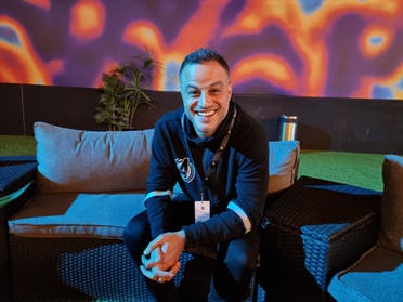 Moroccan artist Amine K pictured in Riyadh at the Soundstorm music festival. (Ayush Narayanan, Al Arabiya English)