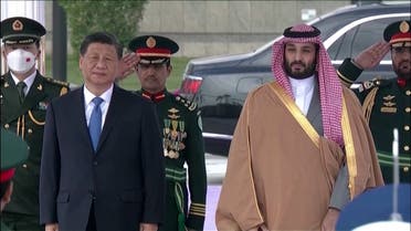 Saudi Crown Prince Mohammed bin Salman receives China's Xi at Al-Yamamah Palace