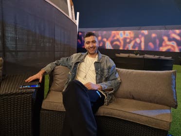 Alaa Jazaeri pictured at the MDL Beast Soundstorm music festival in Riyadh on December 3, 2022. (Ayush Narayanan, Al Arabiya English)