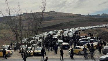 إضرابات شاحنات النقل بالأردن