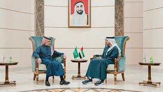 UAE FM Sheikh Abdullah receives Saudi counterpart Prince Faisal in Abu Dhabi
