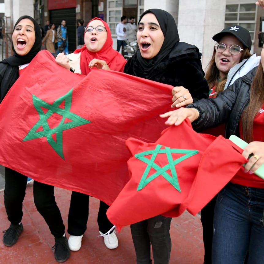 حضور لافت للمغربيات لتشجيع المنتخب في مونديال قطر