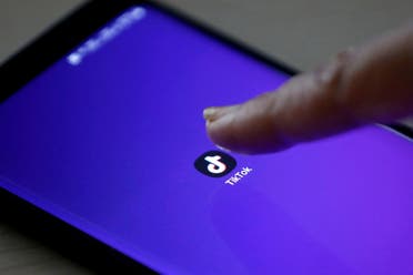 The TikTok app's logo seen on a mobile phone screen in this picture illustration taken February 21, 2019.(Reuters)