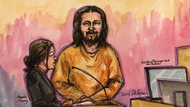 David Wayne DePape appears at US District Court for federal charges over the attack on Paul Pelosi, husband of U.S. Speaker of the House, Nancy Pelosi, in San Francisco, California, US November 15, 2022 in a courtroom sketch. (Reuters)