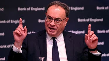 Governor of the Bank of England Andrew Bailey holds a news conference after the bank issued its latest Financial Stability Report at Bank of England in London, Britain, on December 13, 2022. (Reuters)