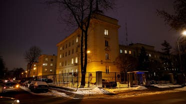مقر الشرطة في وارسو حيث وقع الانفجار