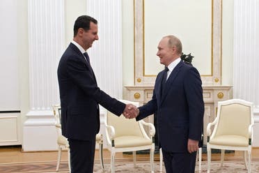 لقاء بين الأسد وبوتين في موسكو في سبتمبر 2021