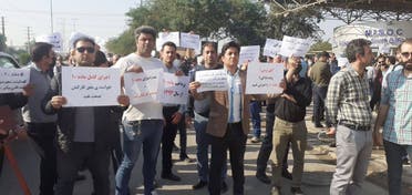 من إضراب عمال النفط اليوم في إيران