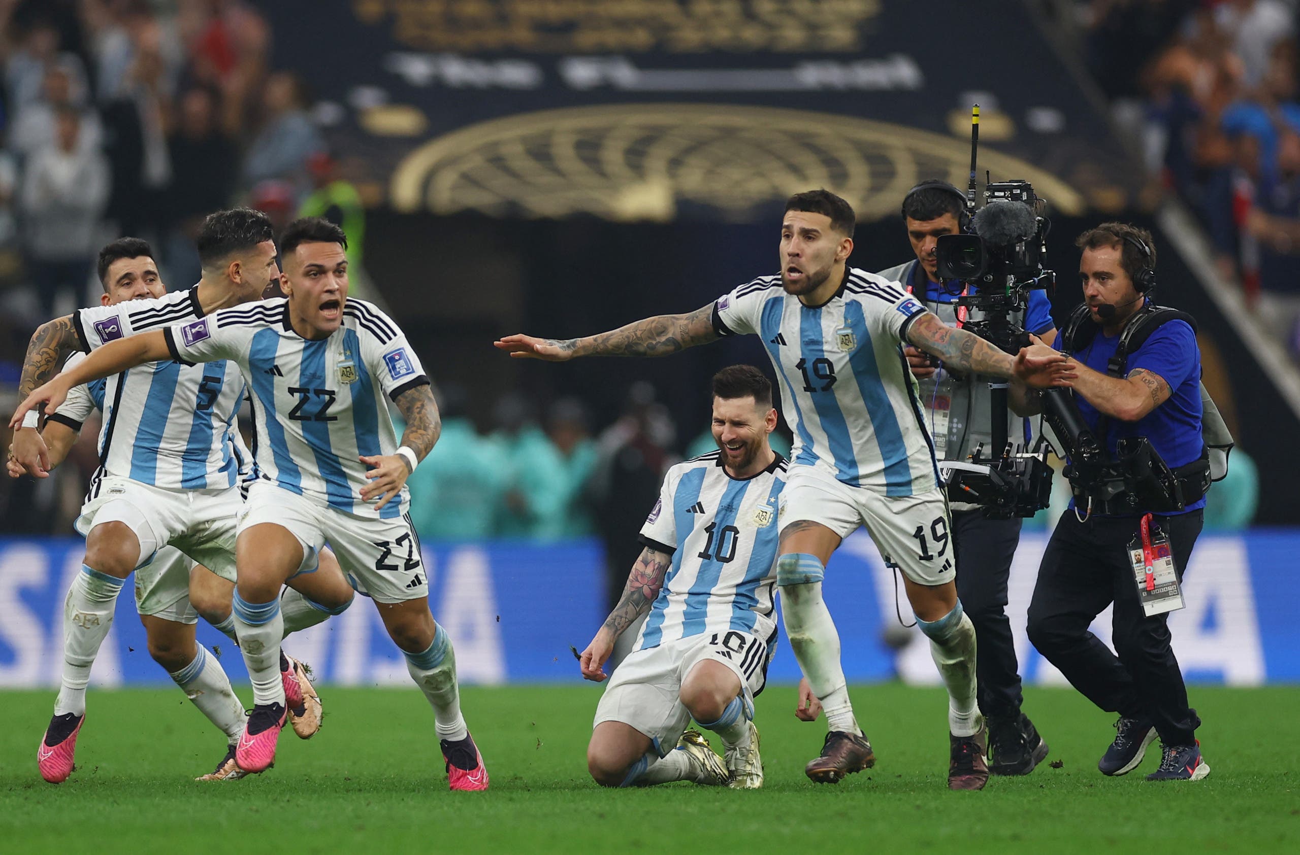 FIFA charges Argentina over World Cup final celebrations Al Arabiya English