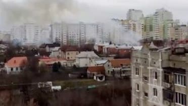 Strikes on the Russian region of Belgorod that borders Ukraine killed one person and injured five others. (Twitter)