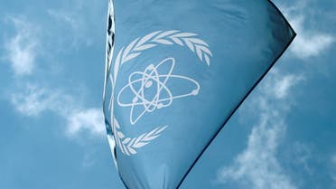 The flag of the International Atomic Energy Agency (IAEA) flies in front of its headquarters in Vienna, Austria. (File Photo: Reuters)