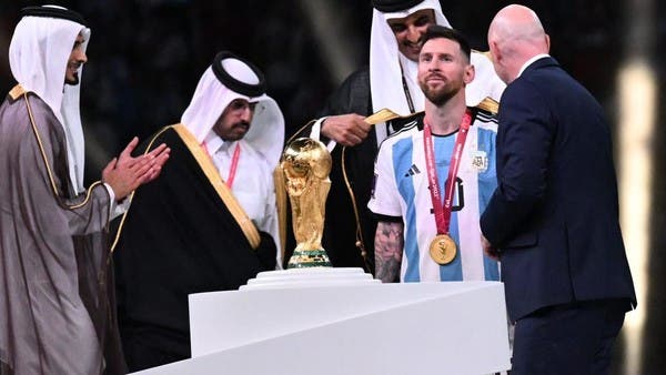 These are the details of “Messi” during the coronation of his team at the World Cup