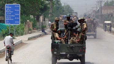 File photo of soldiers driving toward North Waziristan, from Bannu, at the start of an offensive against Pakistani Taliban militants in the restive ethnic Pashtun tribal region. (Reuters) 