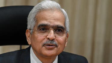 Reserve Bank of India (RBI) Governor Shaktikanta Das speaks during a press conference at the RBI head office in Mumbai on December 7, 2022. (Photo by Punit PARANJPE / AFP)