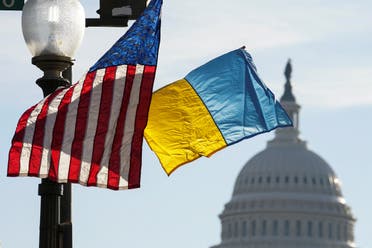 علم أوكرانيا في أميركا - رويترز