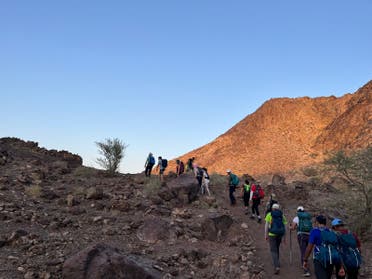 Hatta Mountain, United Arab Emirates. (Twitter)