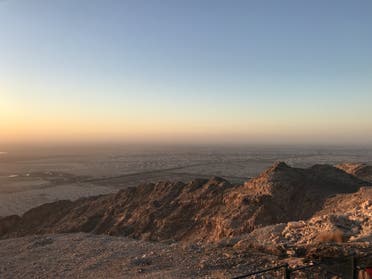 A general view of Jebel Hafeet in Al Ain, United Arab Emirates. (Twitter)