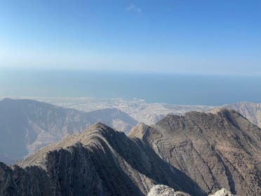 A general view of Jebel Jais in Ras Al Khaimah, United Arab Emirates. (Twitter)