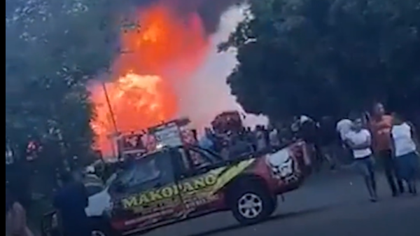 He ran onto the bridge… terrifying scenes of an exploding tanker and charred corpses