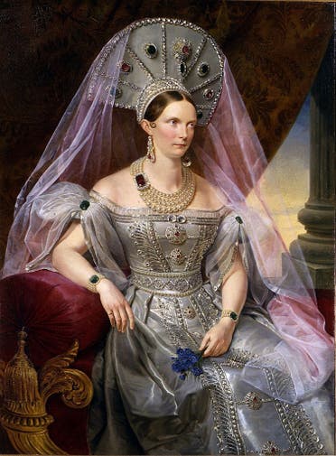 لوحة تجسد الأميرة ألكسندرا