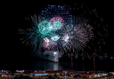 Bringing the fireworks extravaganza to the east coast, Khorfakkan beach is one of the most superb beaches in UAE. (Supplied)